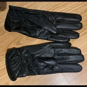 Gants cuir femme taille M (Gloves for Women)